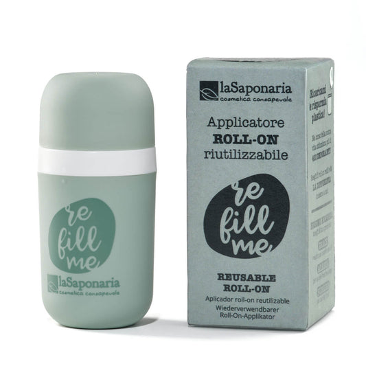 Applicatore deodorante roll-on riutilizzabile La Saponaria