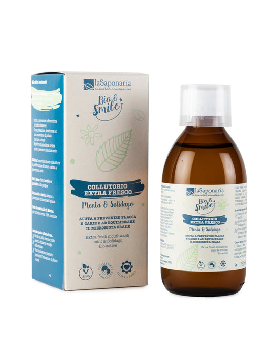 Collutorio Extra Fresco Menta&Solidago - La Saponaria