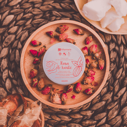 Crema mani rosa e karité - La Saponaria