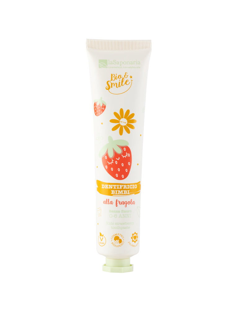 Dentifricio Lenitivo Bimbi Fragola - La Saponaria