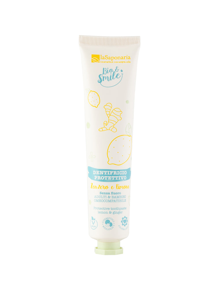 Dentifricio Protettivo Zenzero&Limone - La Saponaria