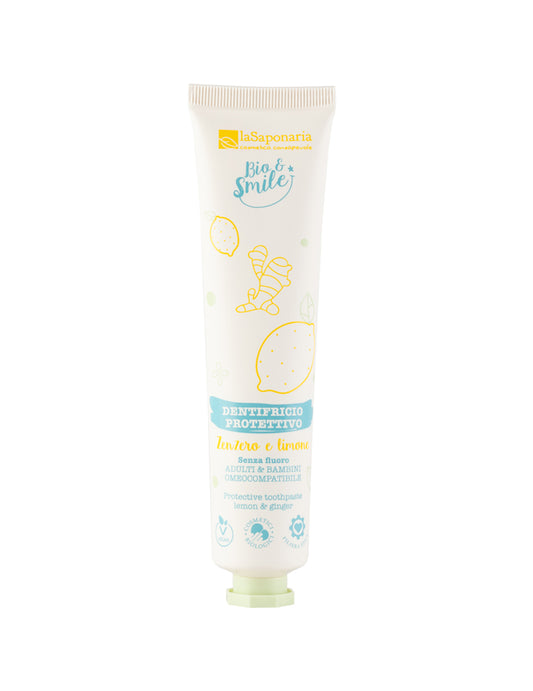 Dentifricio Protettivo Zenzero&Limone - La Saponaria