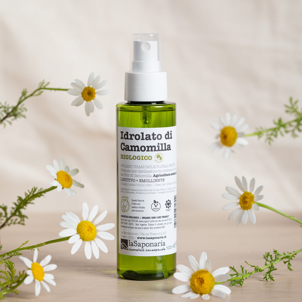 Idrolato di camomilla bio