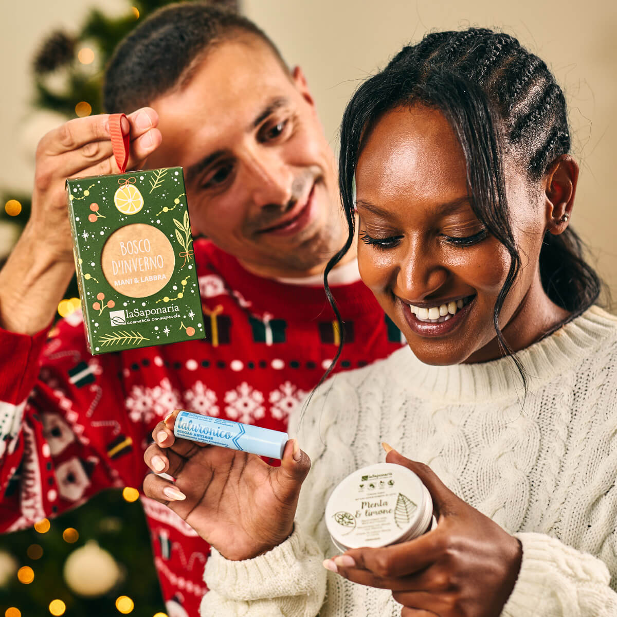 Lanterna "Bosco d'Inverno" Mani e Labbra - La Saponaria
