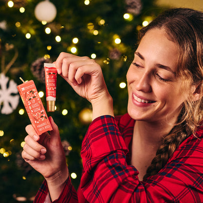Lip Gloss Glow Mandorle & Frutti Rossi - La Saponaria