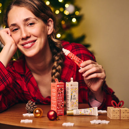 Lip Gloss Glow Mandorle & Frutti Rossi - La Saponaria