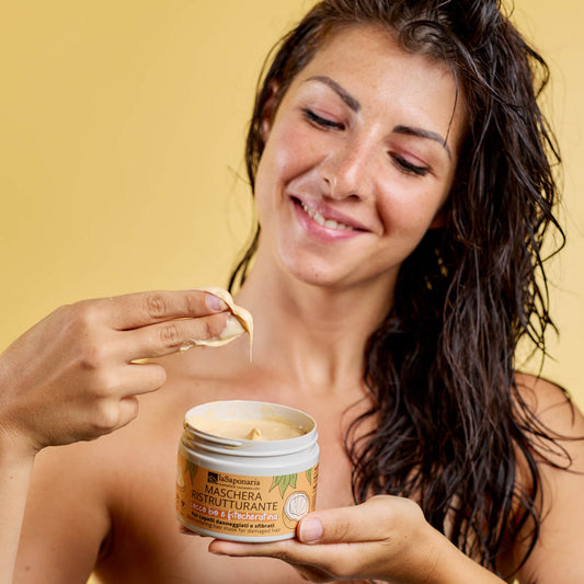 Maschera capelli ristrutturante - La Saponaria