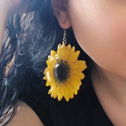 Orecchini "Girasole"