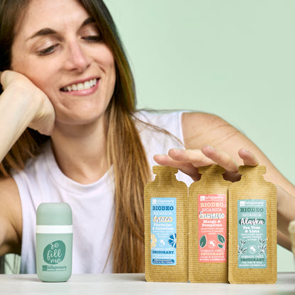 Applicatore deodorante roll-on riutilizzabile La Saponaria