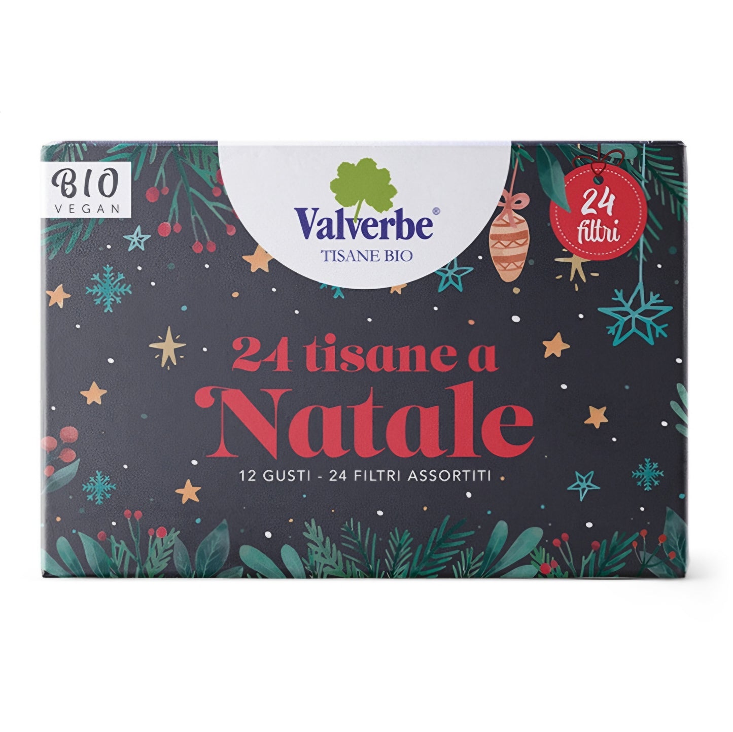 Tisane dell'Avvento Valverbe - 24 Tisane a Natale