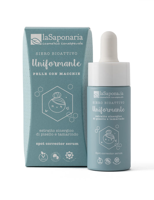 Siero viso bio attivo uniformante - La Saponaria