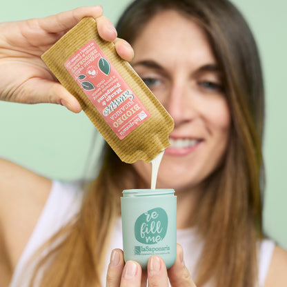 Applicatore deodorante roll-on riutilizzabile La Saponaria