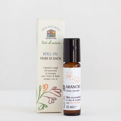 Roll-On Arancio e Wild Rose – OLFATTIVA (10 ml)