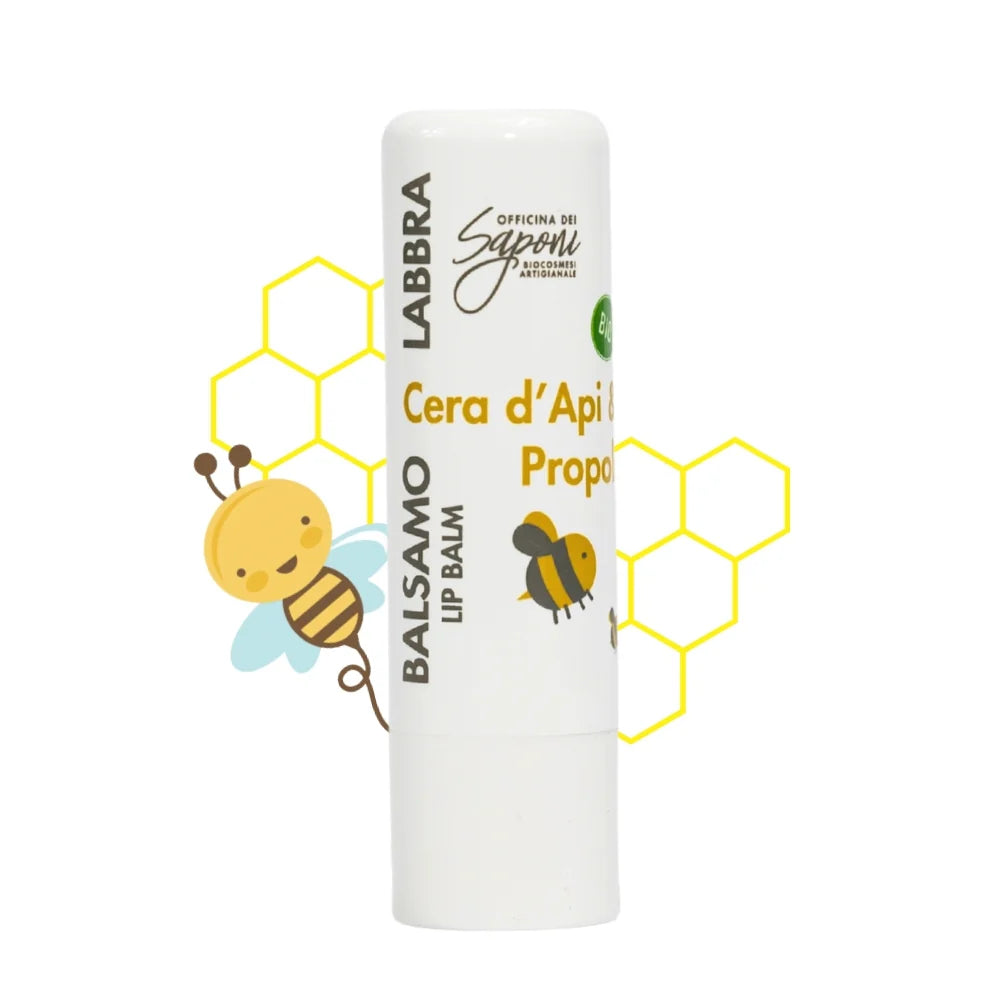 Balsamo labbra Cera d'Api e Propoli - Officina dei Saponi