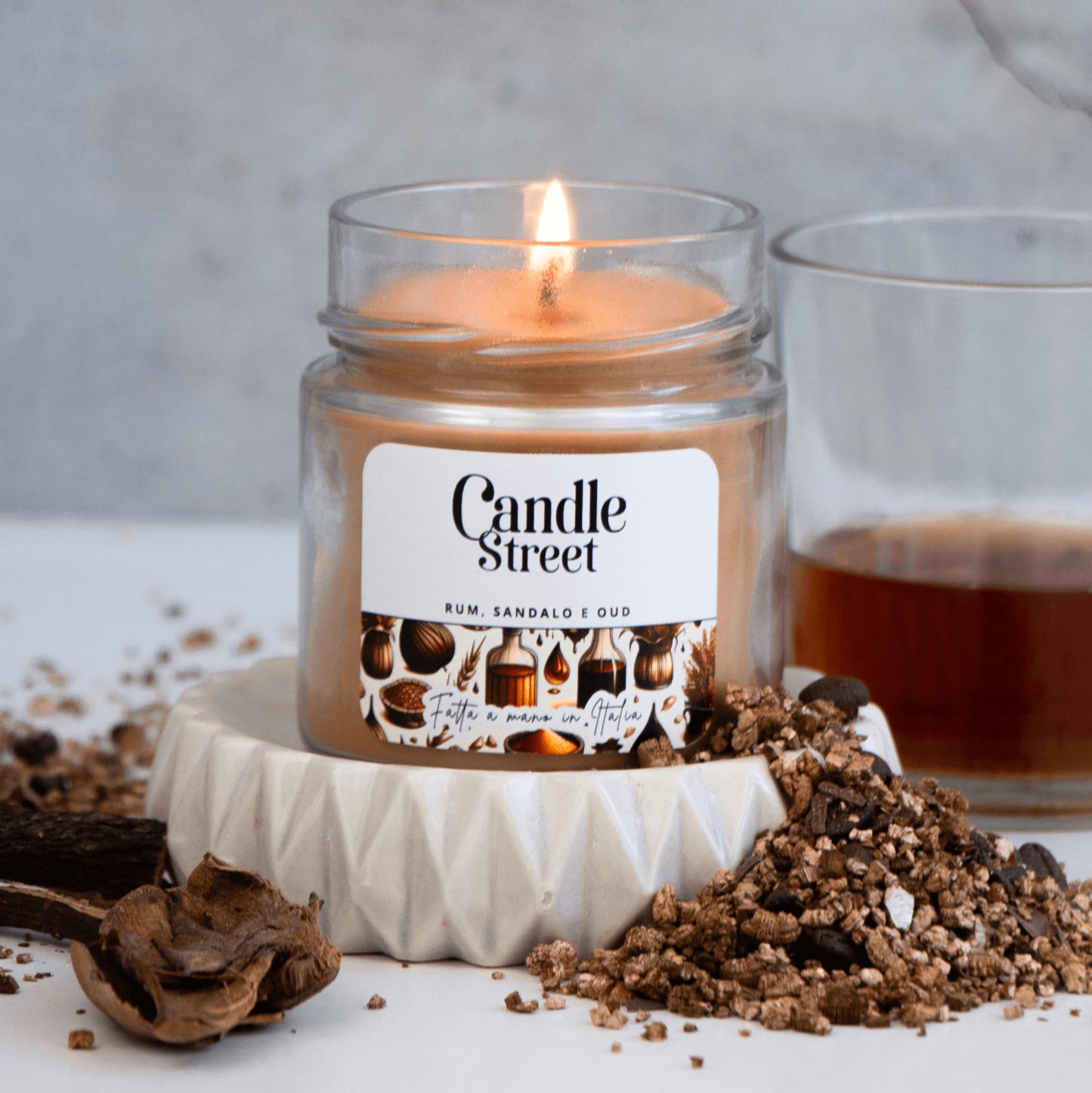 Candle Street - Rum, Sandalo & Oud
