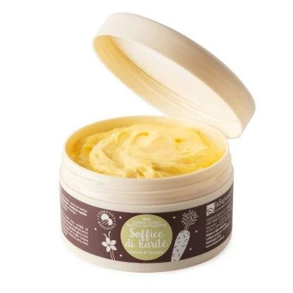 Crema corpo nutriente Carota e Vaniglia - Soffice di Karite La Saponaria