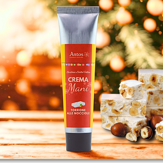 Crema mani al Torrone alle Nocciole Piemontesi Limited Edition - Antos