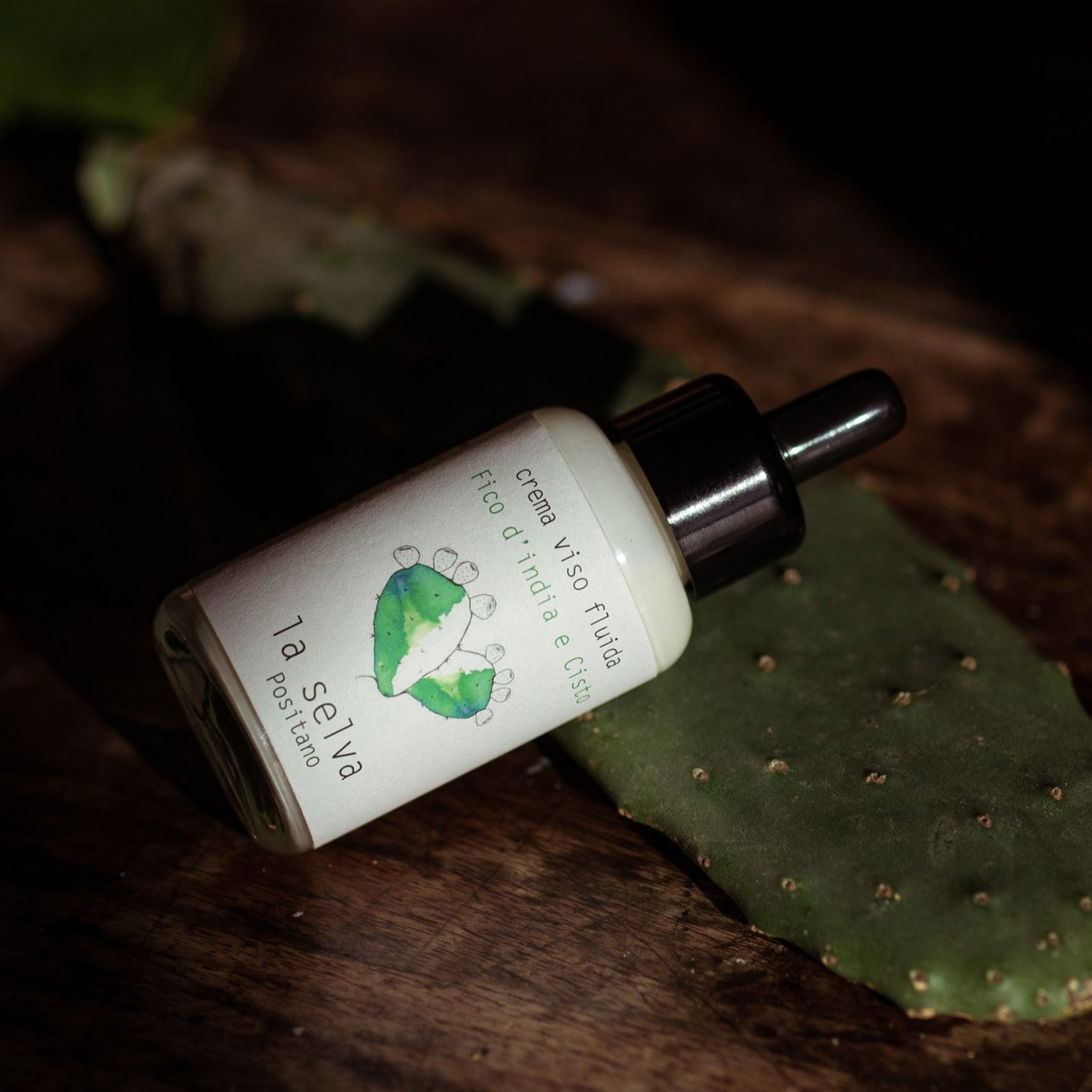 Crema Viso Fluida Fico d’India e Cisto – La Selva Positano