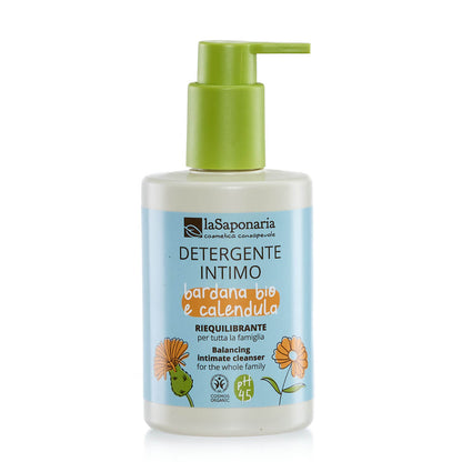 Detergente intimo riequilibrante - Bardana Bio e Calendula La Saponaria