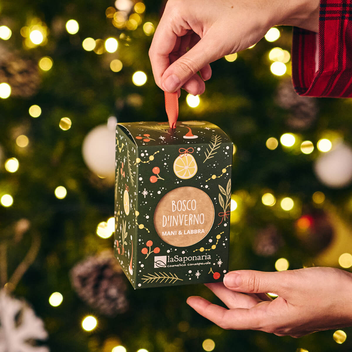 Lanterna "Bosco d'Inverno" Mani e Labbra - La Saponaria