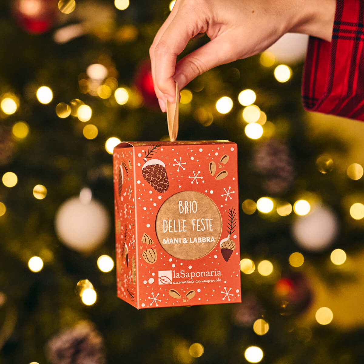 Lanterna "Brio delle Feste" Mani e Labbra - La Saponaria