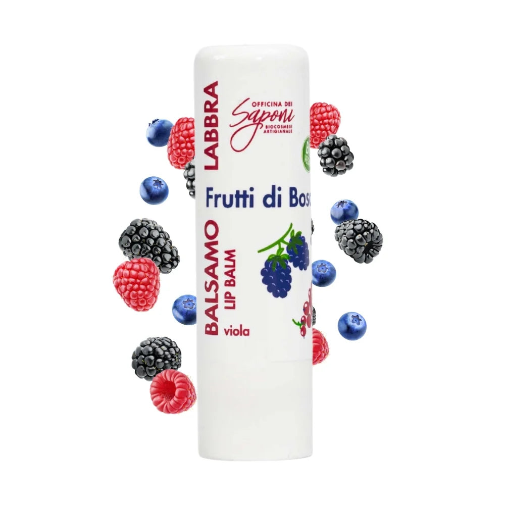 Balsamo labbra Frutti di Bosco- Officina dei Saponi