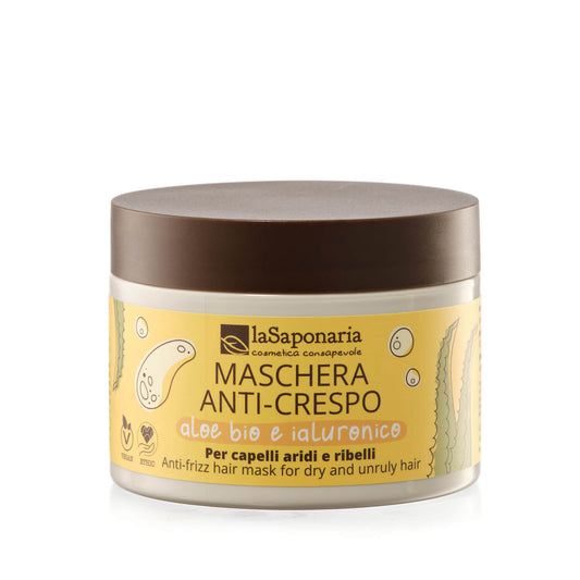 Maschera capelli anti-crespo - La Saponaria