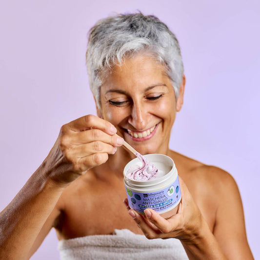 Maschera capelli anti-giallo - La Saponaria