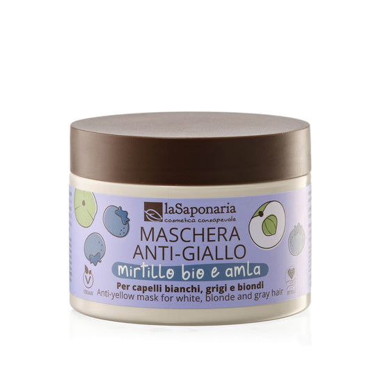 Maschera capelli anti-giallo - La Saponaria