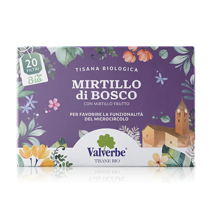 Tisana al Mirtillo di Bosco – Valverbe