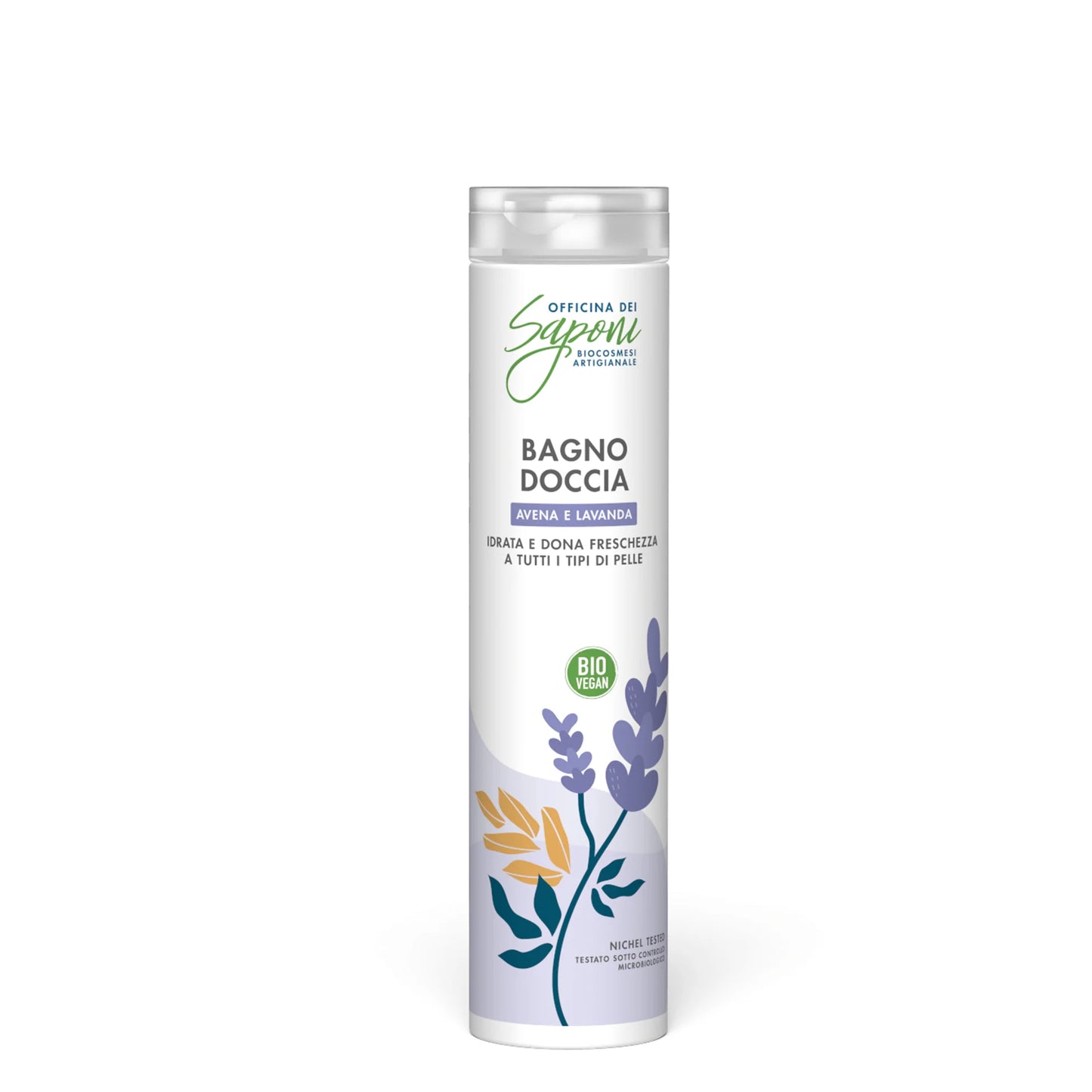 Docciaschiuma Avena e Lavanda - Officina dei Saponi