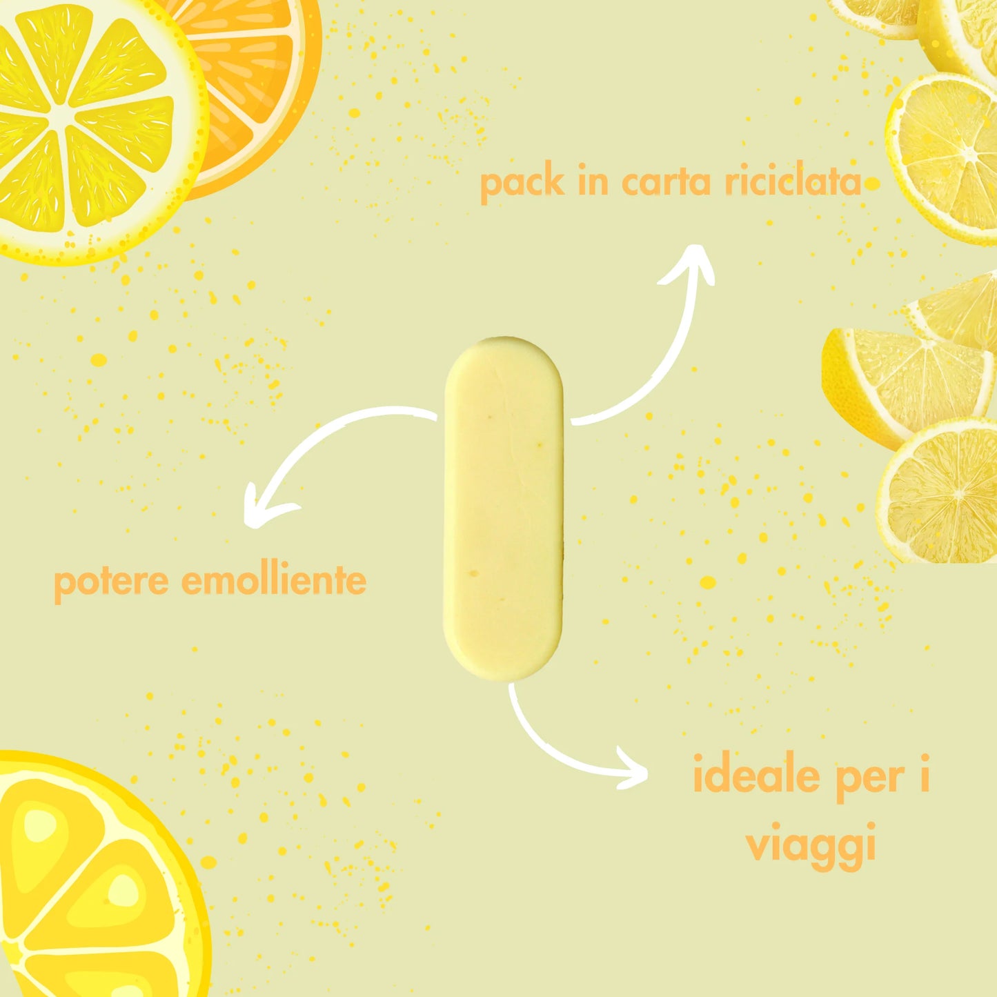 Deodorante solido Tè Verde e Limone - Officina dei Saponi