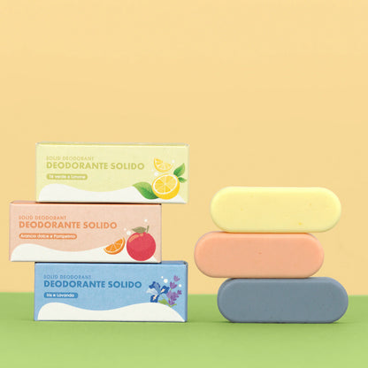 Deodorante solido Arancio dolce e Pompelmo - Officina dei Saponi