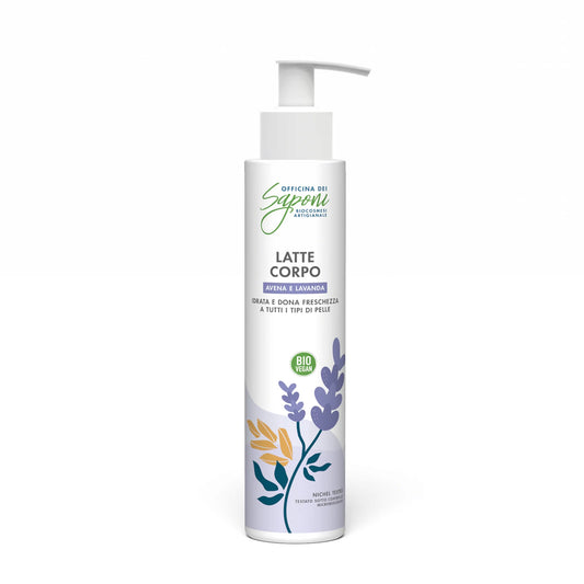 Latte Corpo Avena e Lavanda - Officina dei Saponi