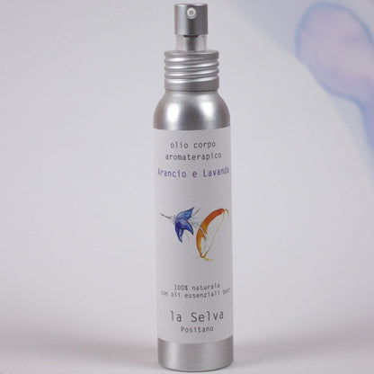 Olio Corpo Arancio e Lavanda – La Selva Positano