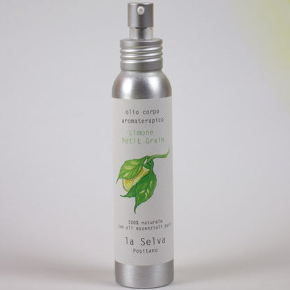 Olio Corpo Limone e Petit Grain – La Selva Positano