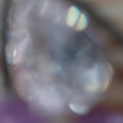 Orecchini Botanici "Luce" con Ortensie Viola