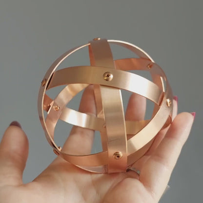 Genesa Crystal in Rame – Ø 8 cm