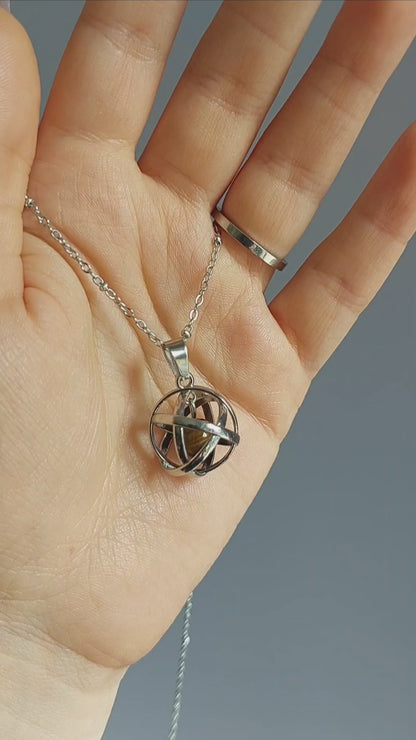 Collana Genesa con Occhio di Tigre