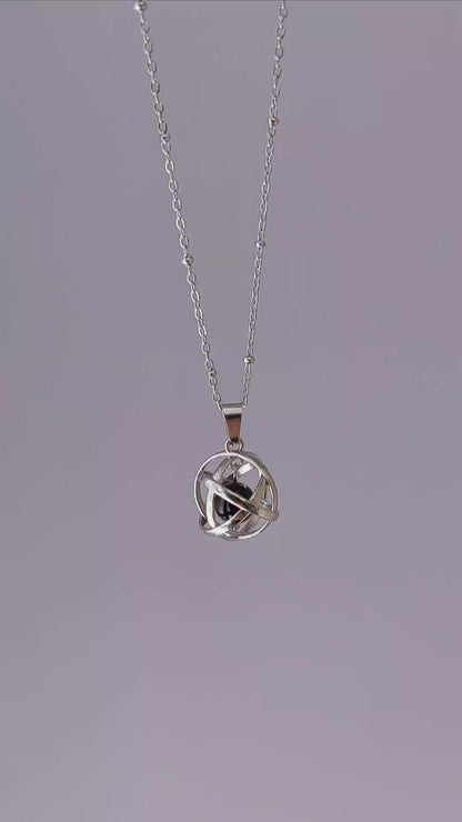 Collana Genesa con Ossidiana