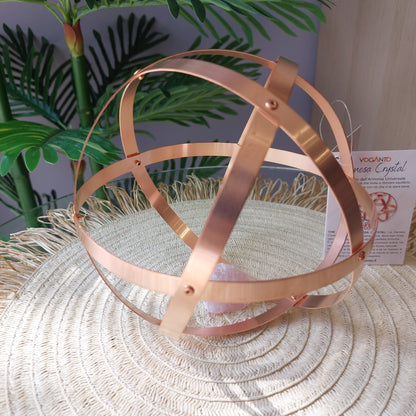 Genesa Crystal in Rame – Ø 16 cm