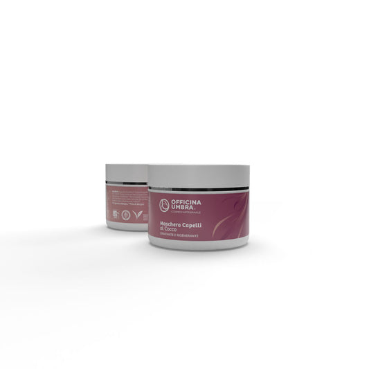 Maschera capelli rigenerante al Cocco - Officina Umbra