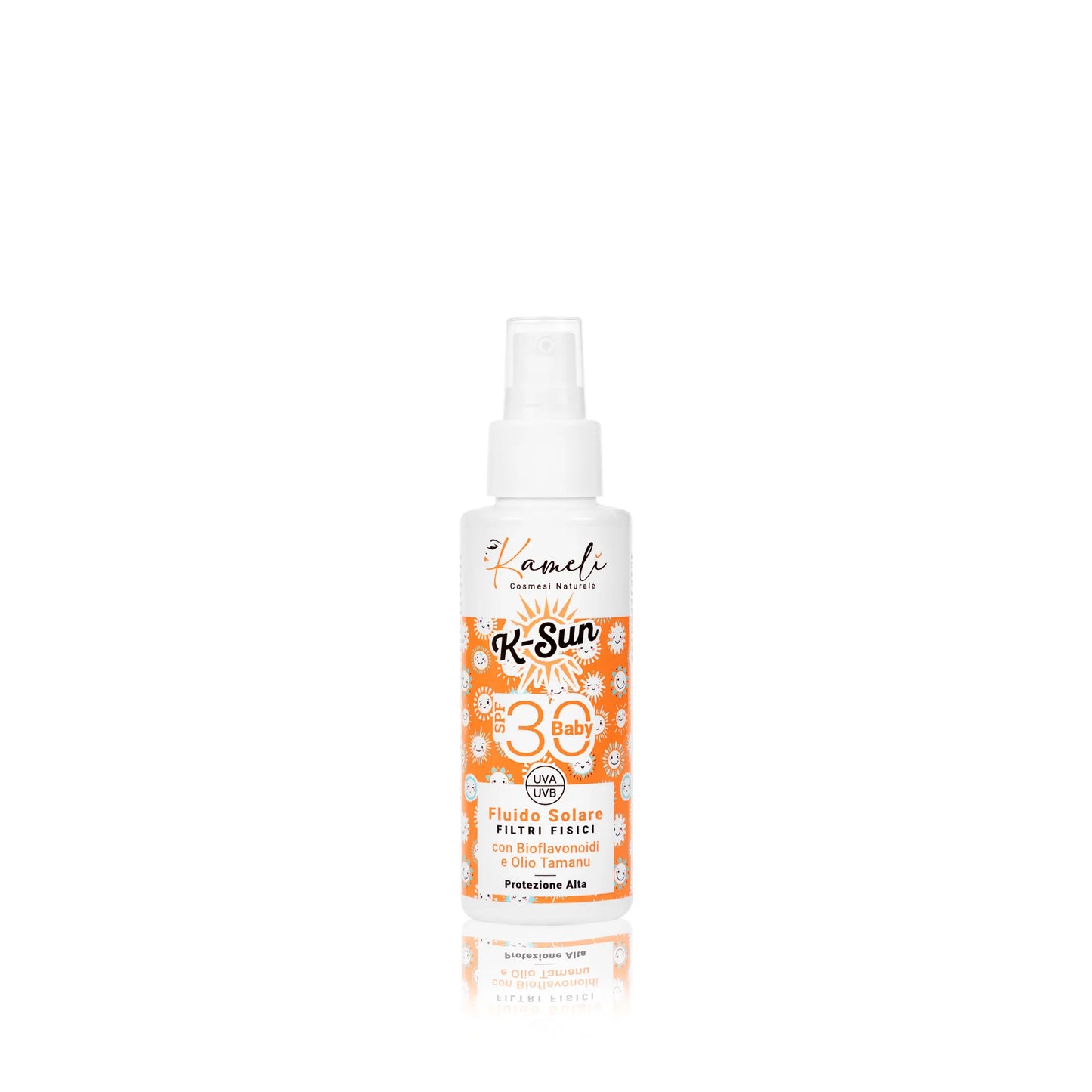 K-Sun Baby Fluido solare filtri fisici SPF 30 - Kamelì