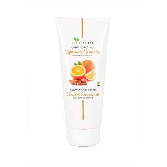 Crema corpo BIO agrumi e cannella 200ml  - NaturaEqua