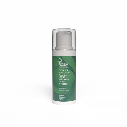Crema Viso al Collagene Vegetale ed Acido ialuronico - Officina Umbra