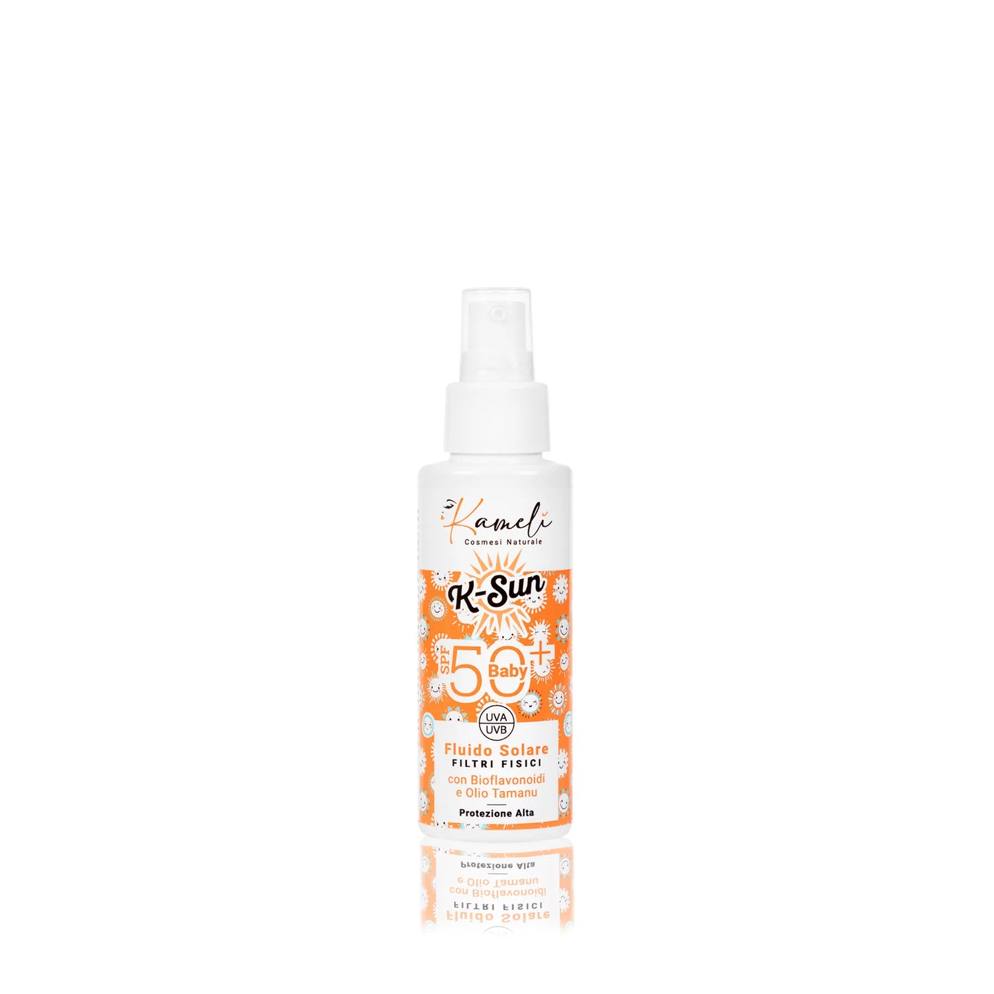 K-Sun Baby Fluido solare filtri fisici SPF 50+ - Kamelì