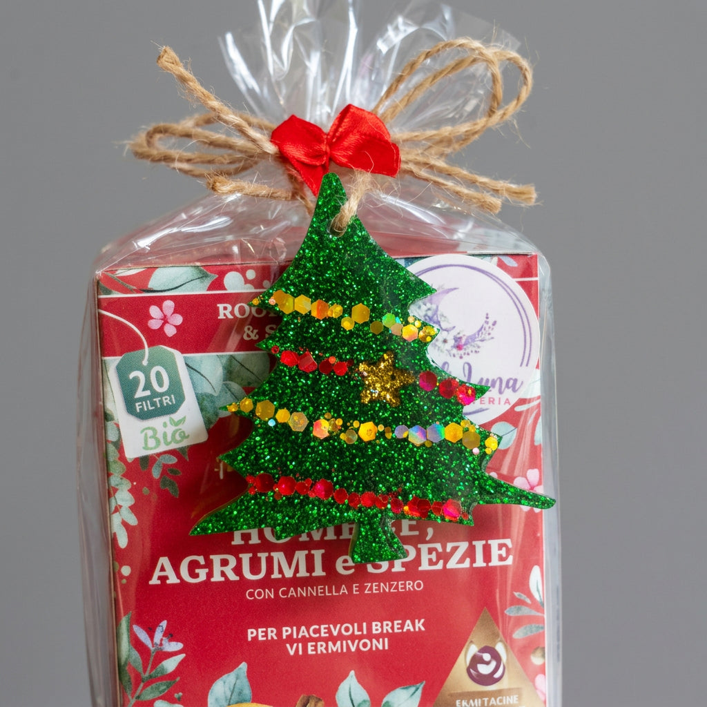 Tisana Rooibos, Agrumi e Spezie + Decorazione Natalizia Fatta a Mano