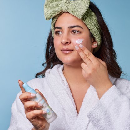 Fascia capelli per detersione e applicazione makeup- La Saponaria