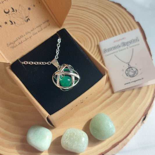 Collana Genesa con Avventurina