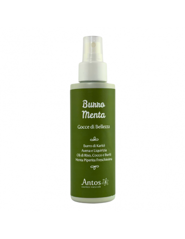 Burro Menta - Crema idratante spray effetto mist - Antos